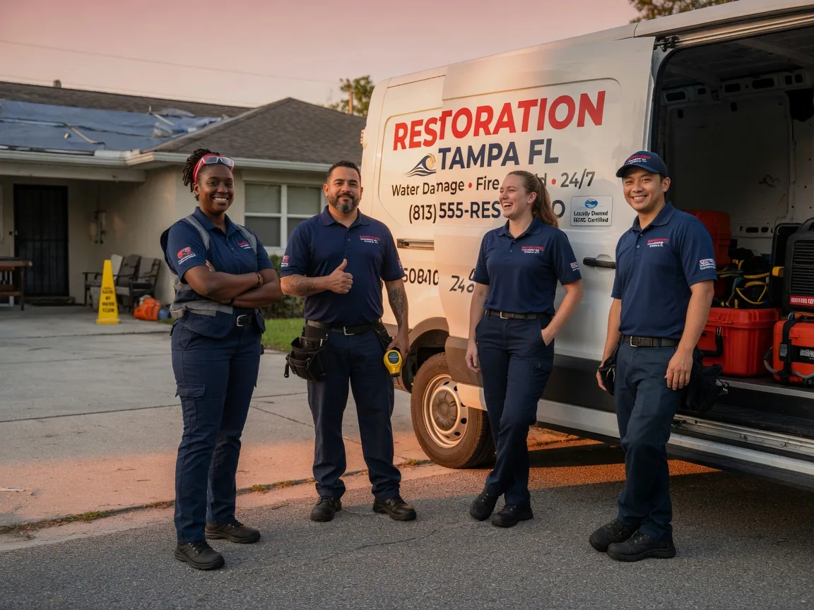 Water Damage Restoration company in Wickett, TX
